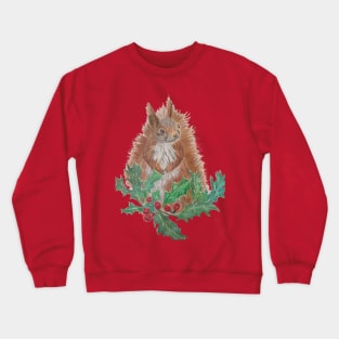 Christmas squirrel Crewneck Sweatshirt